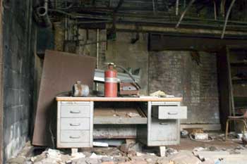 Old Abandoned Desk